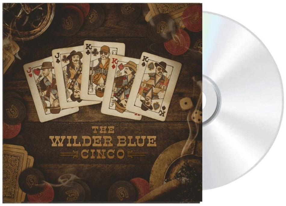 the album cover for Wilder Blue - Cinco [Digipak]