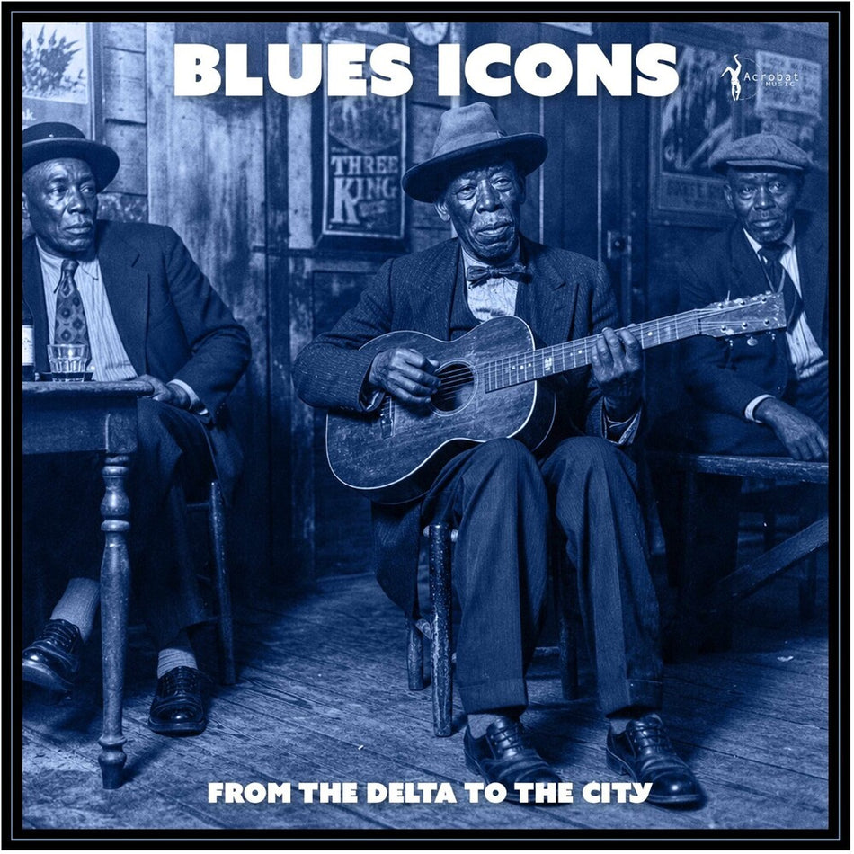 the album cover for Blues Icons: From The Delta To The City / Various - Blues Icons: From The Delta To The City / Various