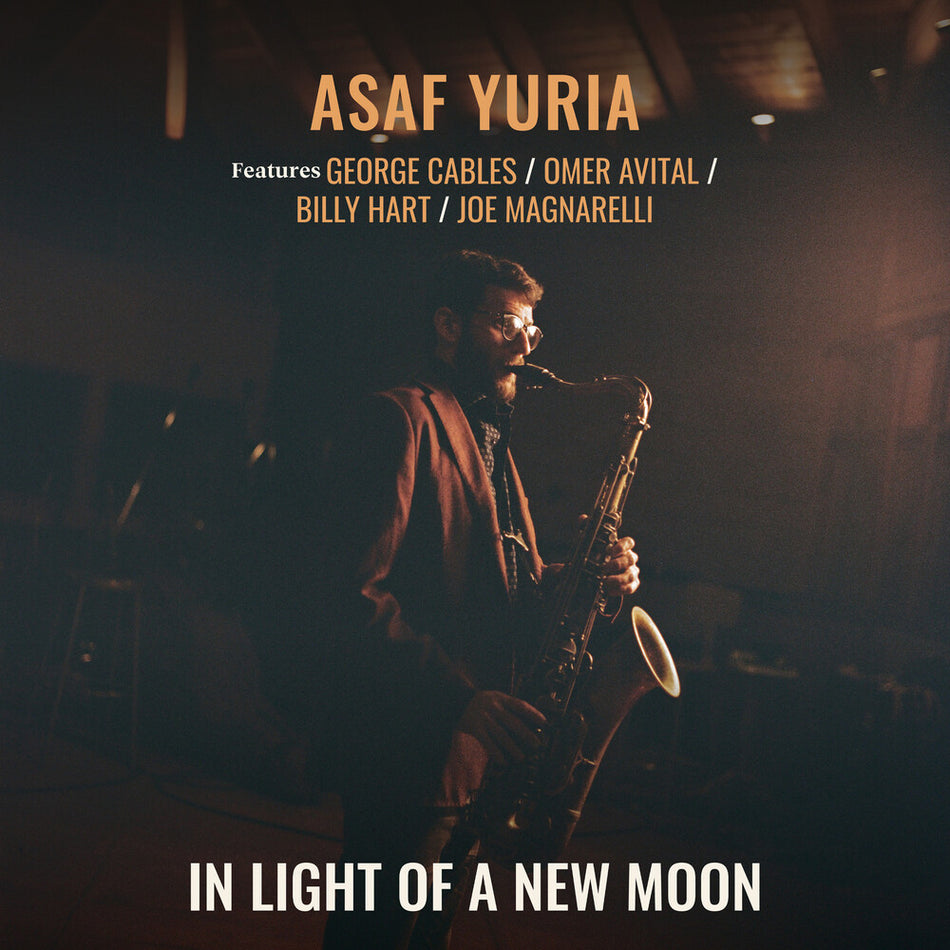 the album cover for Asaf Yuria - In Light Of A New Moon