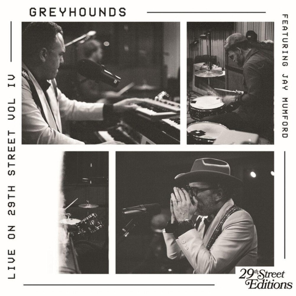 the album cover for Greyhounds - Live On 29th Street