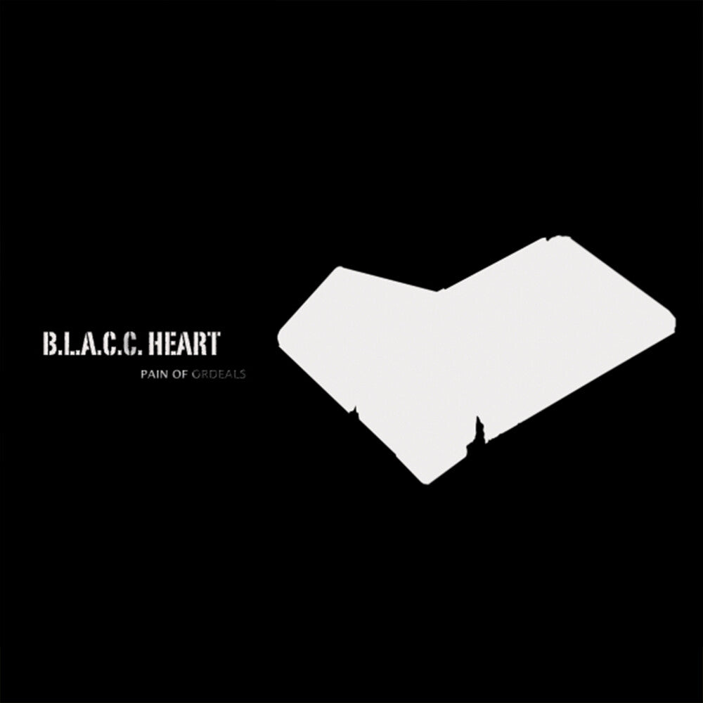 the album cover for B.L.A.C.C. Heart - Pain Of Ordeals