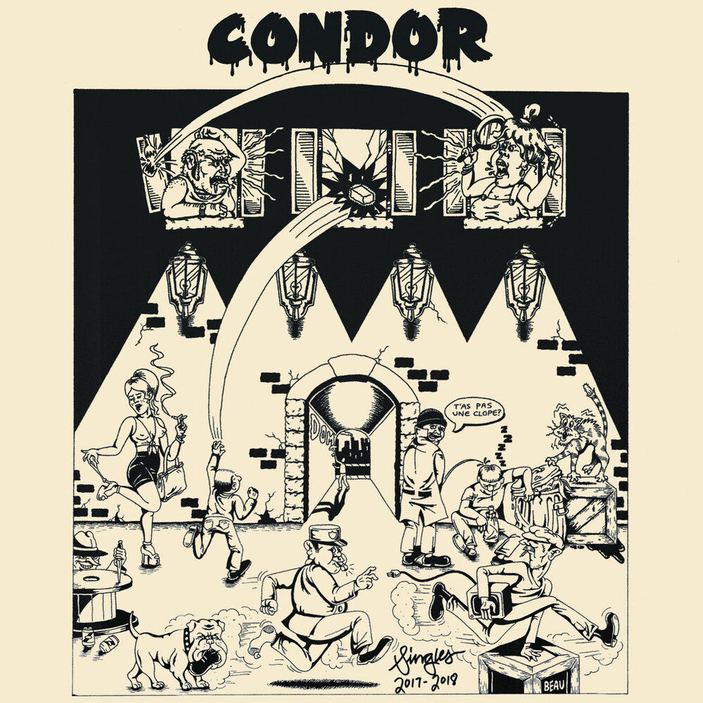 the album cover for Condor - Singles 2017-2018 (Post)