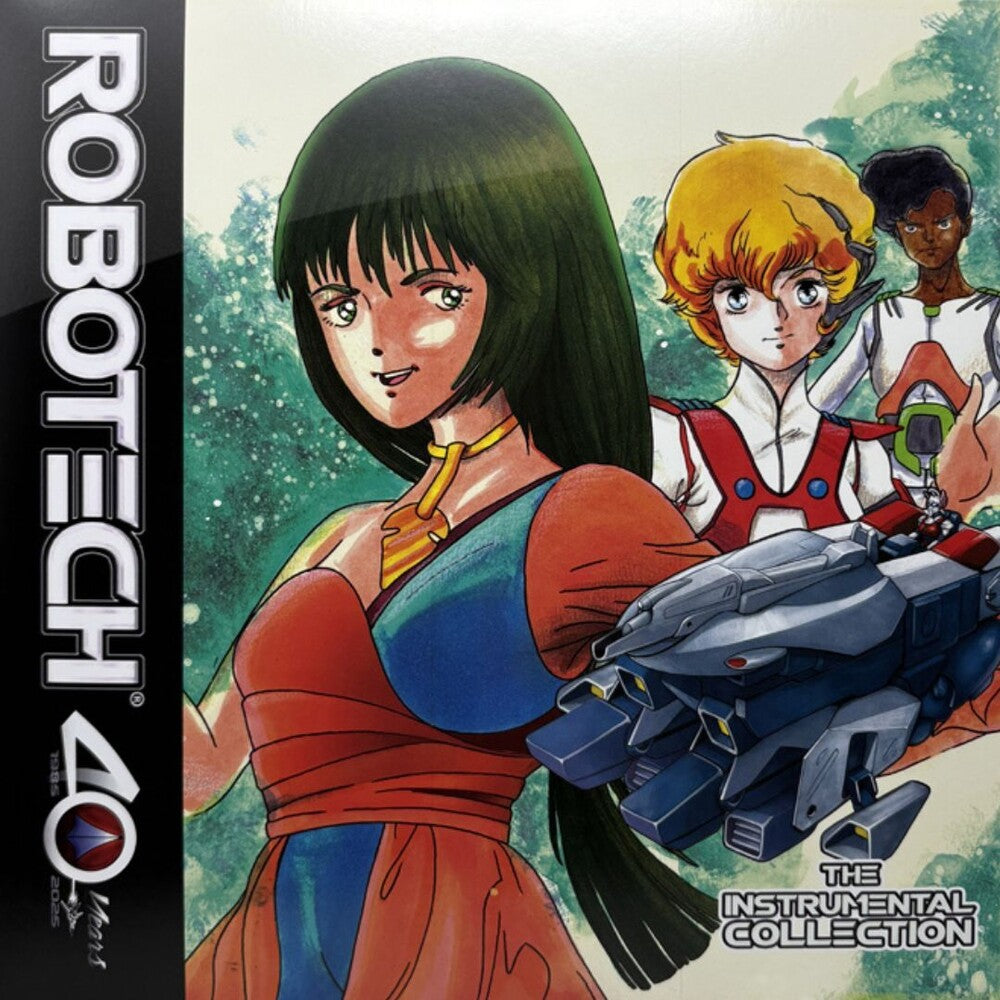the album cover for Robotech (Colv) (Ltd) (Spla) - Instrumental Collection - O.S.T. [Colored Vinyl] [Limited Edition]