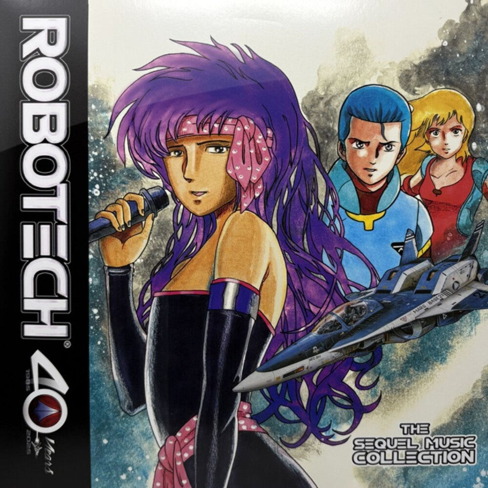 the album cover for Robotech (Colv) (Ltd) (Spla) - Sequel Collection - O.S.T. [Colored Vinyl] [Limited Edition] (Spla)