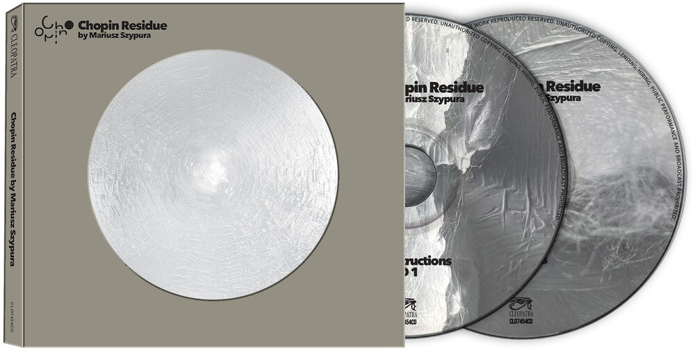 the album cover for Mariusz Szypura - Chopin Residue