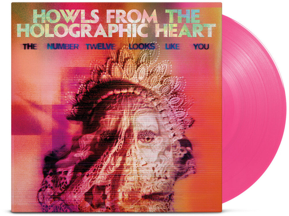 the album cover for Number Twelve Looks Like You - Howls From The Holographic Heart [Colored Vinyl] (Pnk)