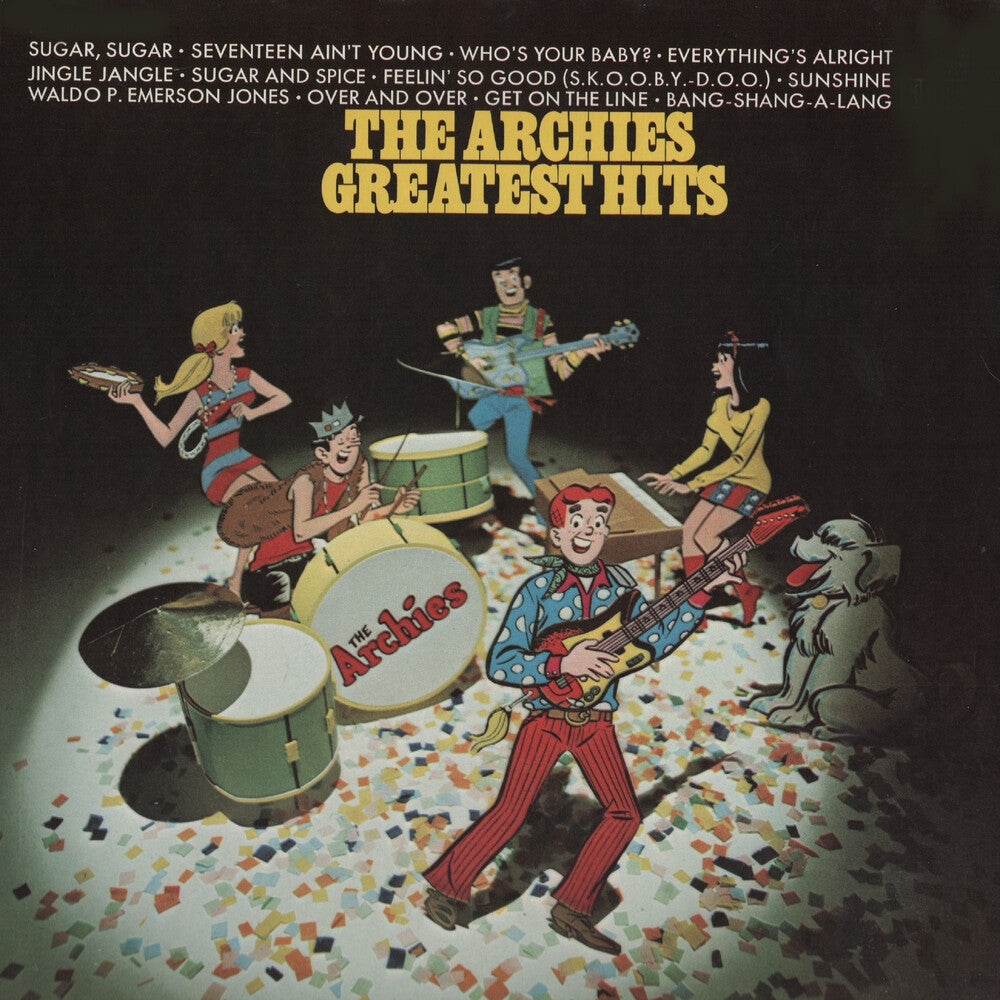 the album cover for Archies - Greatest Hits [Colored Vinyl] [Limited Edition] (Wht) (Aniv)
