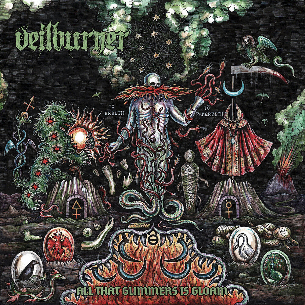 the album cover for Veilburner - All That Glimmers Is Gloam