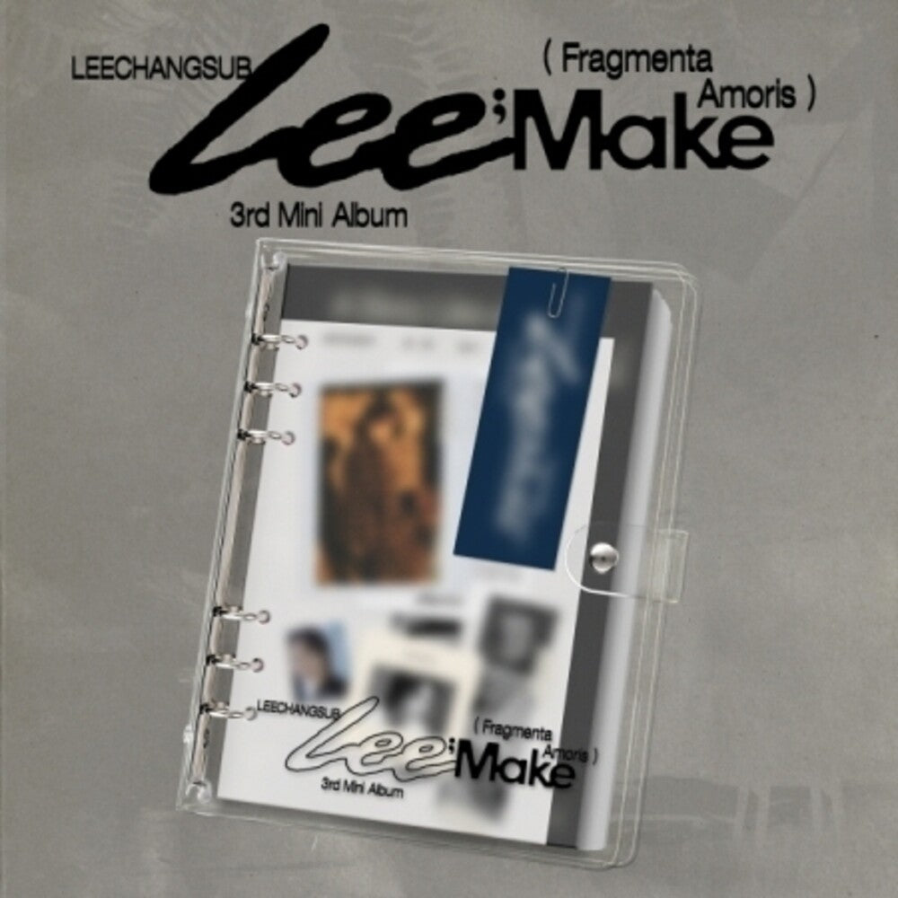 the album cover for Lee Chang Sub - Lee;Make (Fragmenta Amoris) (Asia)