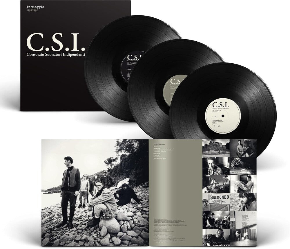 the album cover for C.S.I. - In Viaggio 1994/1998 (Ita)