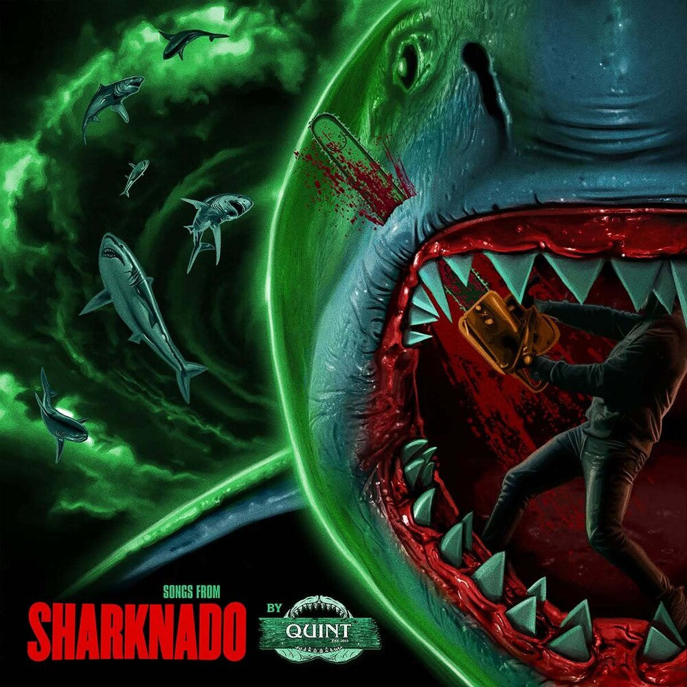 the album cover for Songs From Sharknado - O.S.T. (Colv) (Ltd) - Songs From Sharknado - O.S.T. [Colored Vinyl] [Limited Edition]