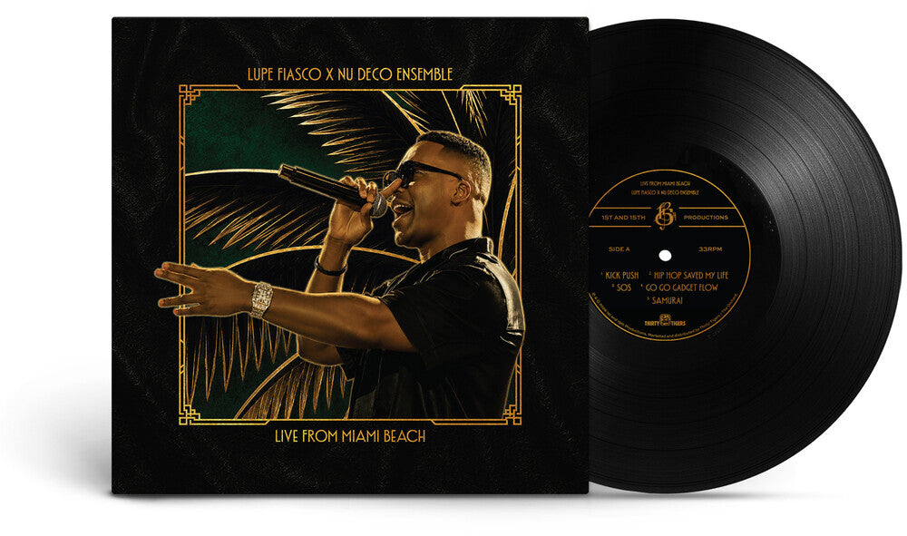 the album cover for Lupe Fiasco - Lupe Fiasco x Nu Deco Ensemble (Live from Miami Beach)