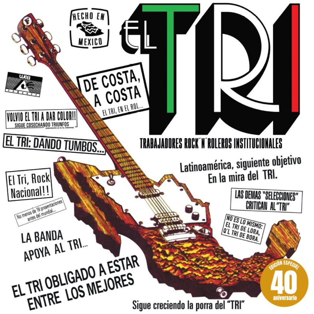 the album cover for El Tri - Hecho En Mexico