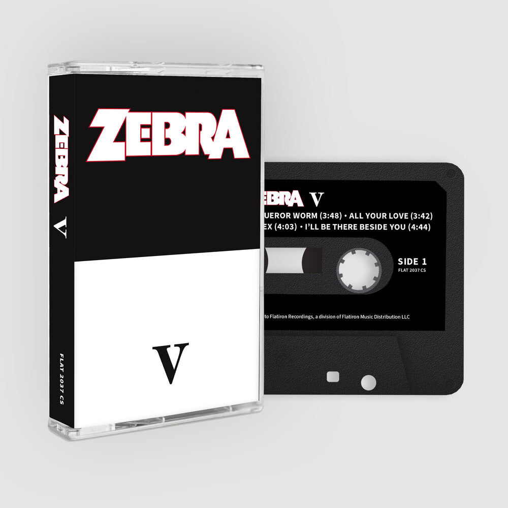 the album cover for Zebra - V