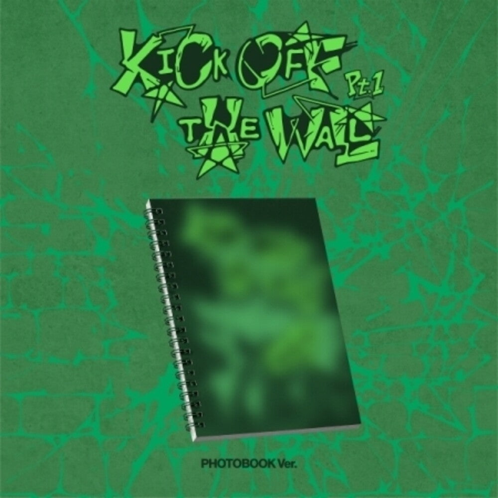 the album cover for Kickflip - Kick Off The Wall Pt.1 (Photobook Version) (Phob) - import