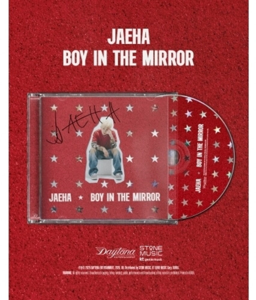 the album cover for Jaeha - Boy In The Mirror (Asia)