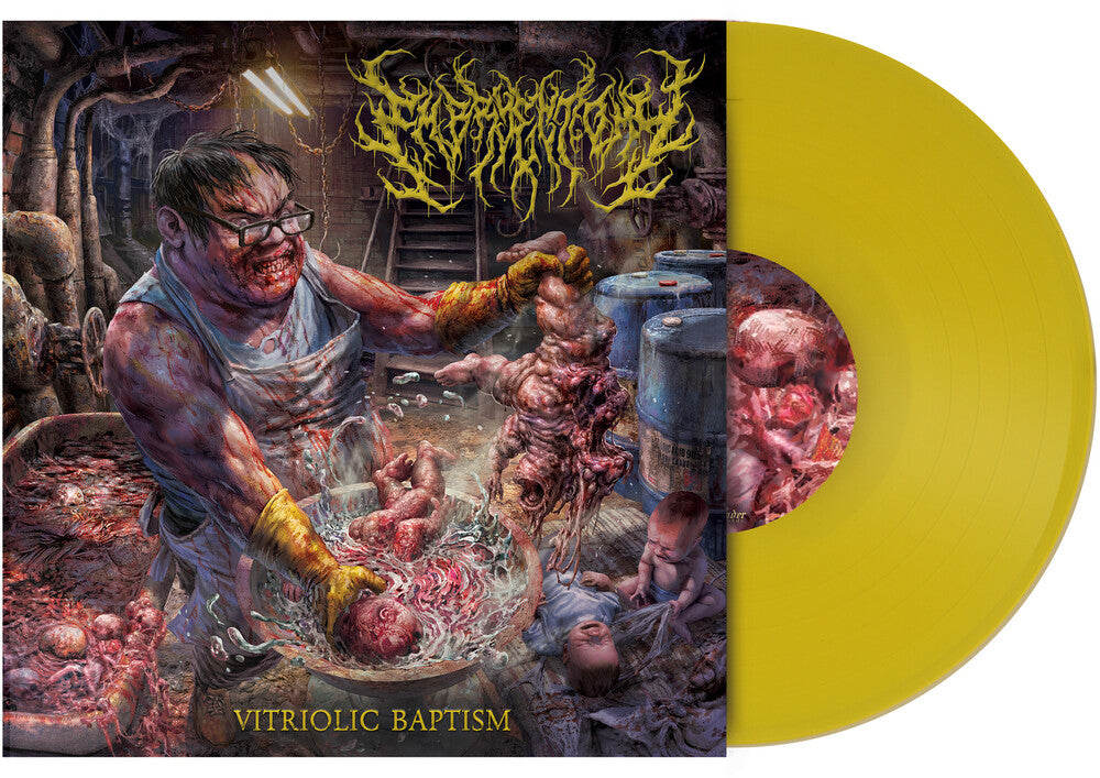 the album cover for Embryectomy - Vitriolic Baptism [Colored Vinyl] (Gol)