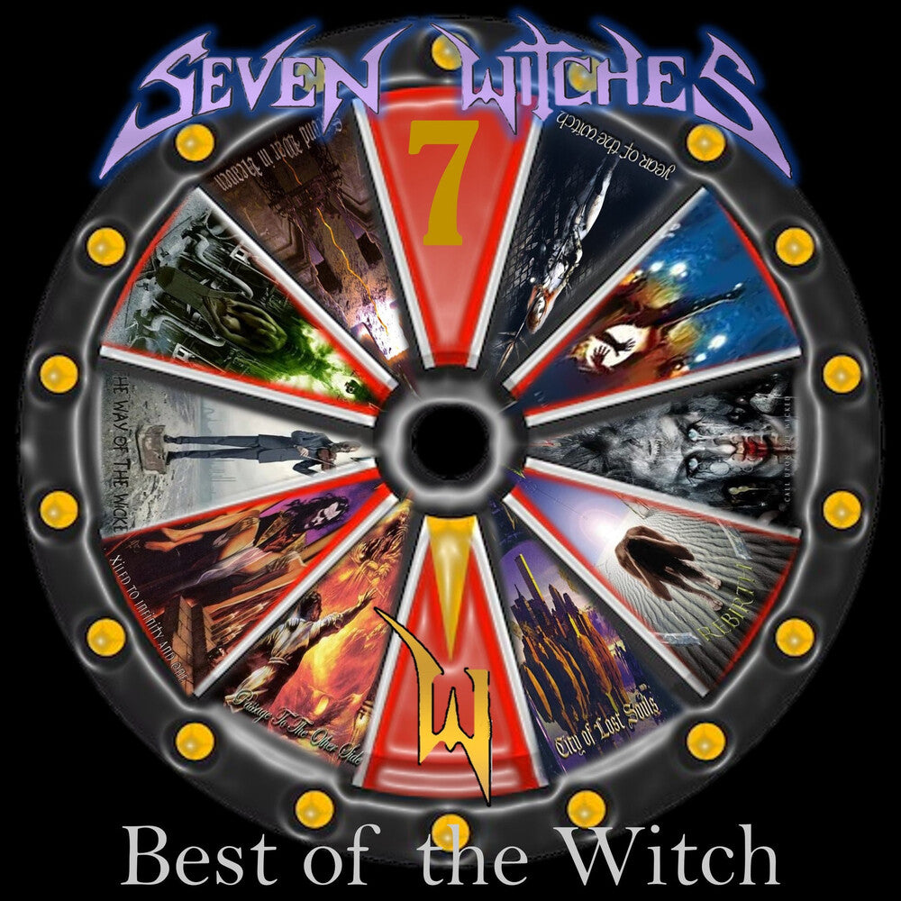 the album cover for Seven Witches - Best Of The Witch