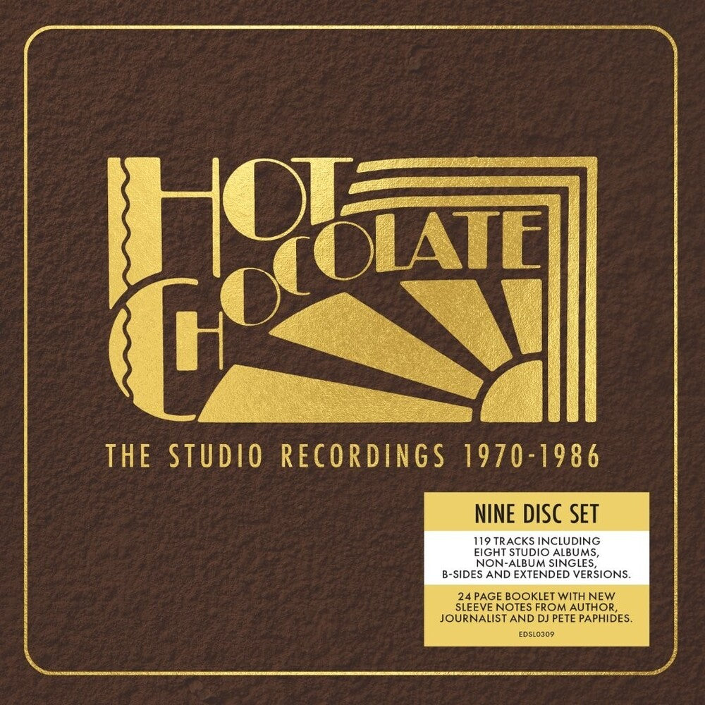 the album cover for Hot Chocolate - Studio Recordings: 1970-1986 (Box) [Deluxe] (Uk)