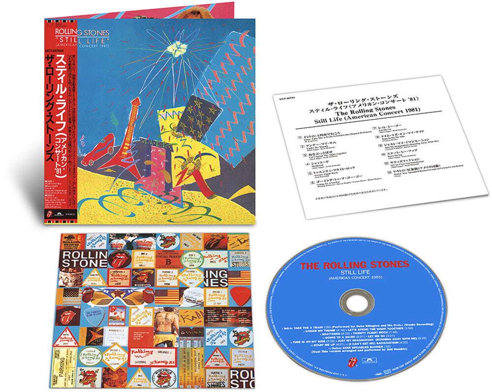 the album cover for Rolling Stones - Still Life (American Concert 81) - Ltd Shm (Jmlp)