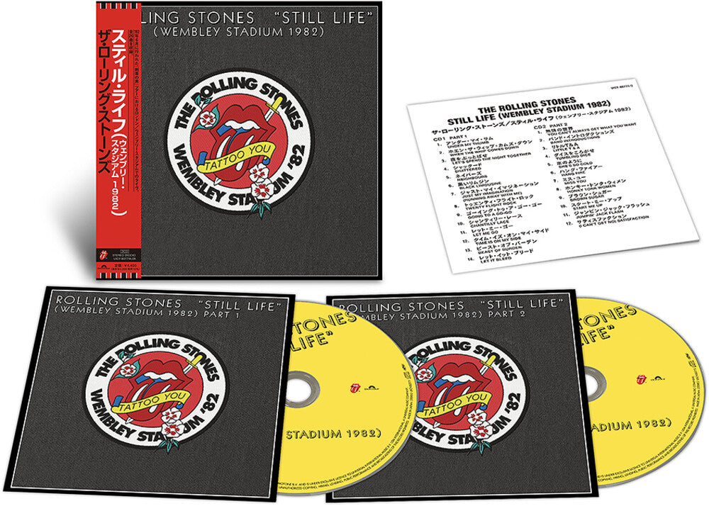 the album cover for Rolling Stones - Still Life (Wembley Stadium 1982) - Ltd Shm (Jmlp)