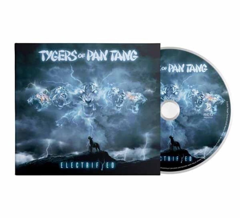 the album cover for Tygers Of Pan Tang - Electrifyed (Uk)