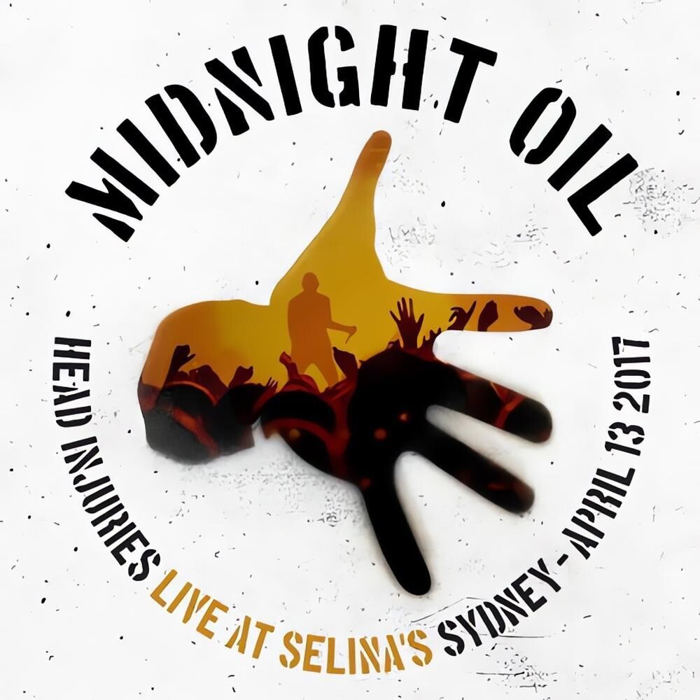 the album cover for Midnight Oil - Head Injuries (Live At Selina's) (Aus)