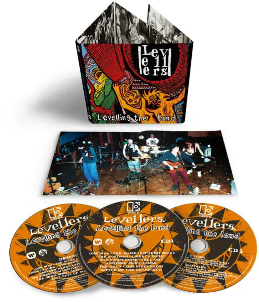 the album cover for Levellers - Levelling The Land: 35th Anniversary (Exp) (Uk)
