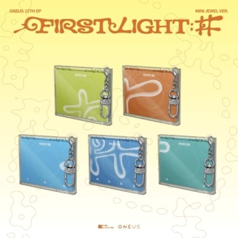the album cover for Oneus - First Light: # (Mini Jewel Version) (Asia)