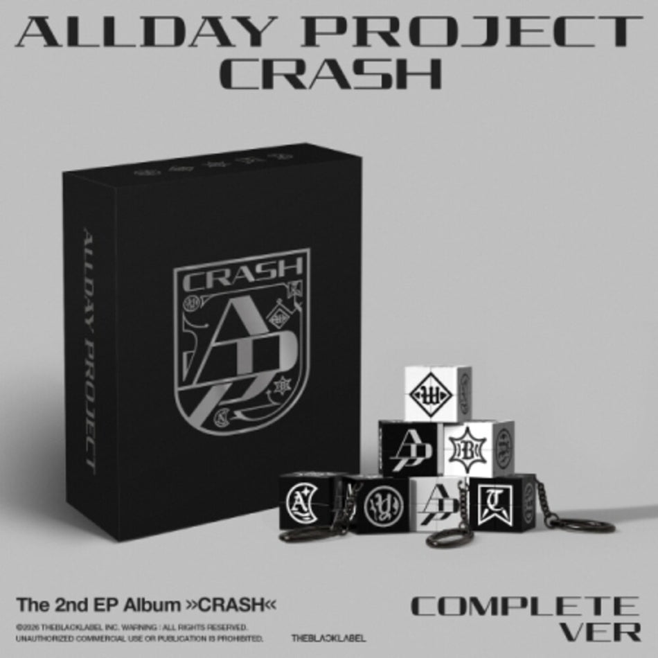 the album cover for Allday Project - Crash (Complete Version) (Asia)
