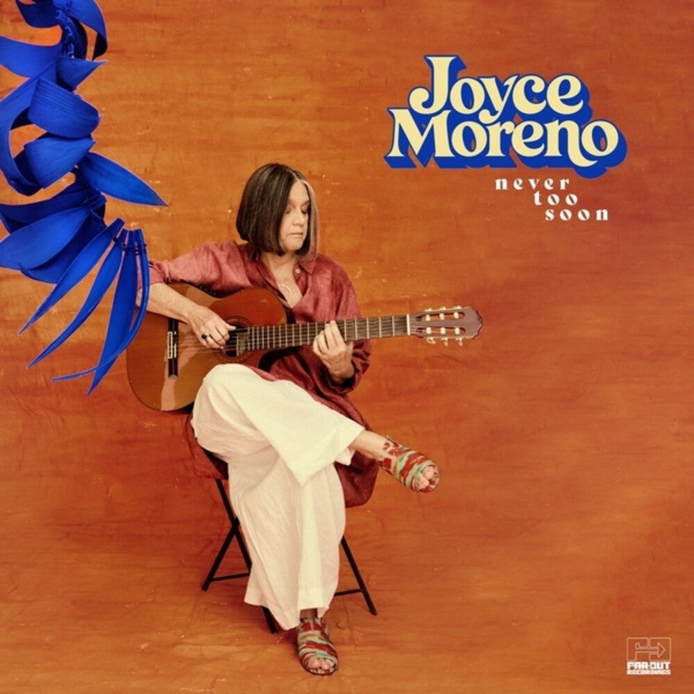 the album cover for Joyce Moreno - Never Too Soon