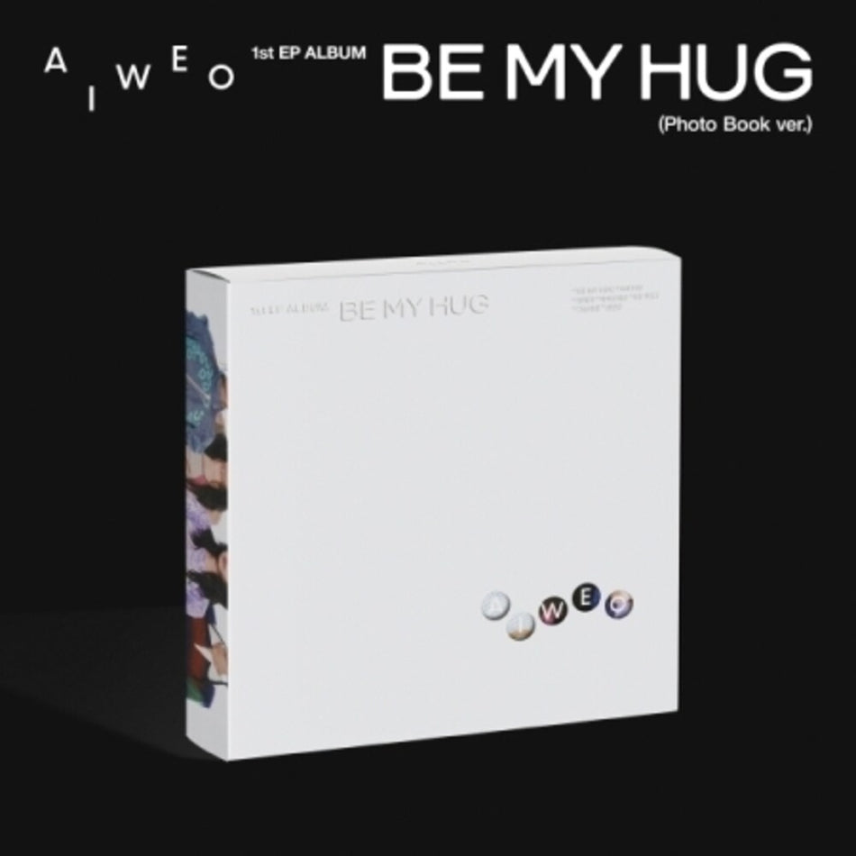 the album cover for Aiweo - Be My Hug (Photobook Version) (Phob) (Asia)