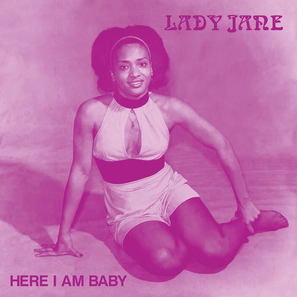 the album cover for Lady Jane - Here I Am Baby