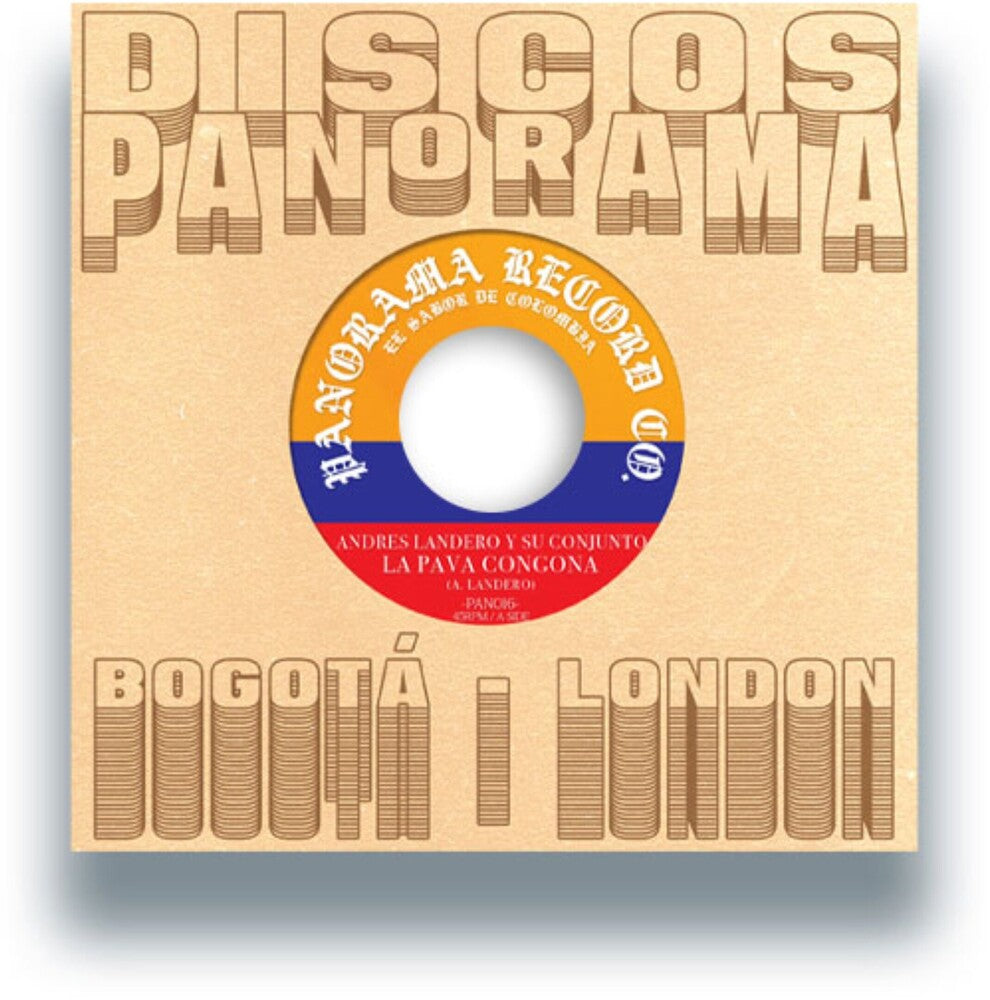 the album cover for Andrés Landero - La Pava Congona / Soul Makossa