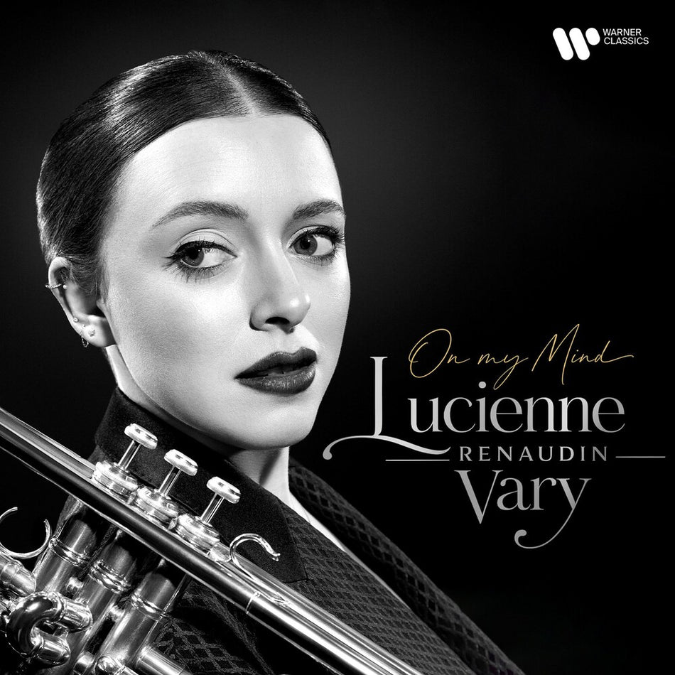 the album cover for Lucienne Renaudin Vary - On My Mind
