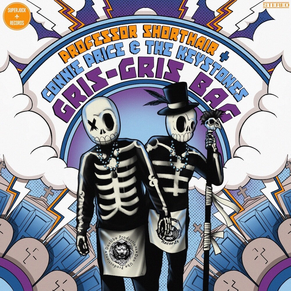 the album cover for Professor Shorthair + Connie Price & The Keystones - Gris-Gris Bag