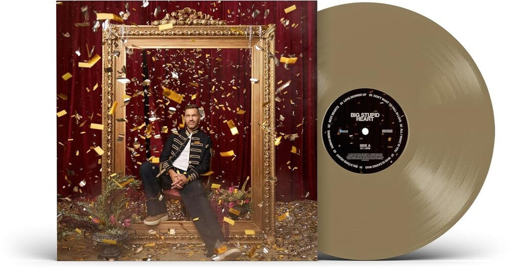 the album cover for Andy Grammer - Big Stupid Heart [Colored Vinyl] (Gol) [Limited Edition]