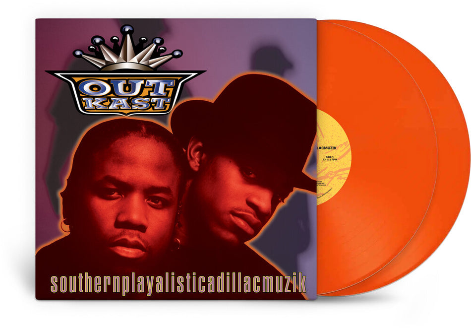 the album cover for Outkast - Southernplayalisticadillacmuzik [Colored Vinyl] (Org) (Uk)
