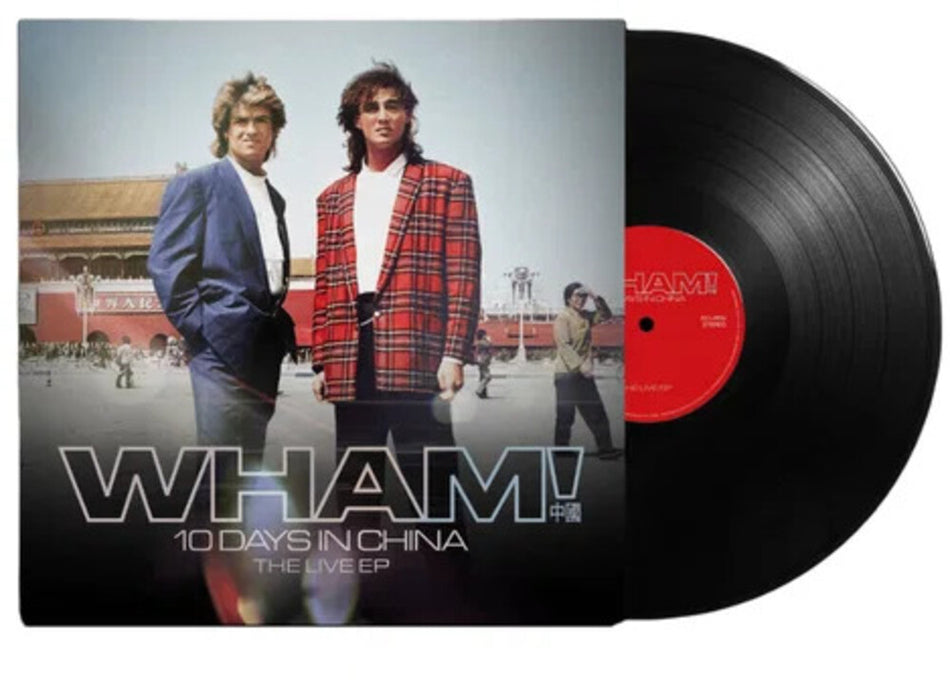 the album cover for Wham - 10 Days In China: The Live Ep (Ep) (Uk)