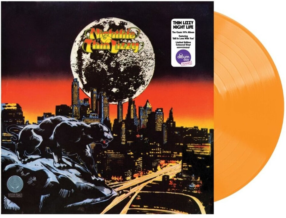 the album cover for Thin Lizzy - Night Life [Colored Vinyl] [Limited Edition] (Org) (Uk)