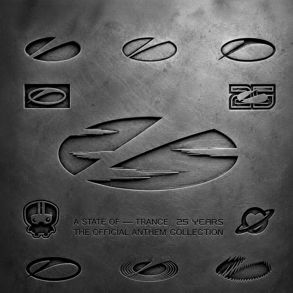 the album cover for Van Armin Buuren - State Of Trance 25 Years: Official Anthem Coll