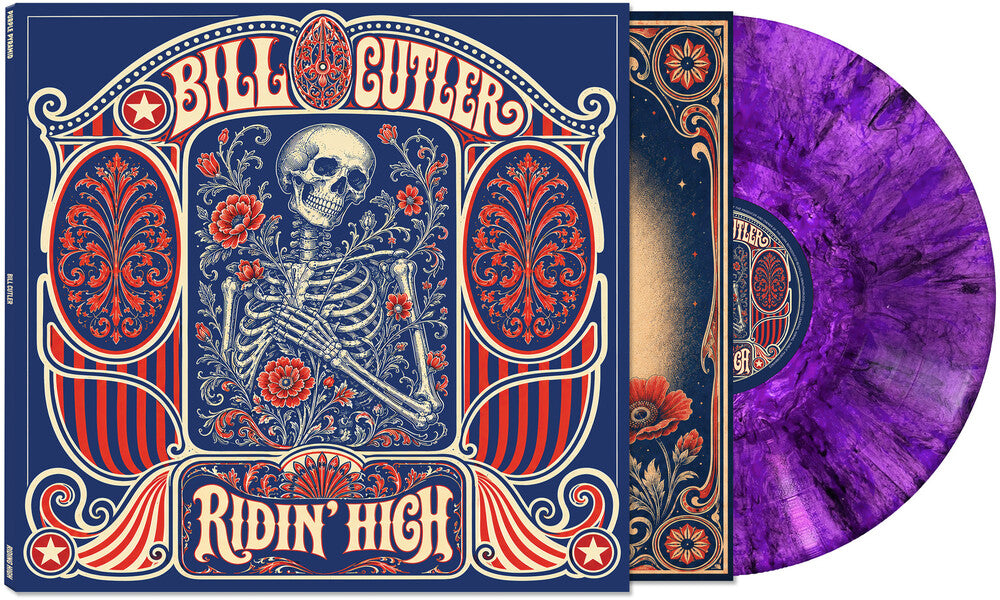 the album cover for Bill Cutler, Jerry Garcia, & Bob Weir - Ridin' High [Color]