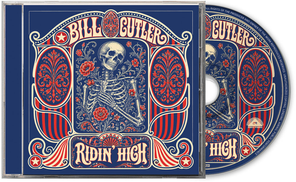 the album cover for Bill Cutler, Jerry Garcia, & Bob Weir - Ridin' High
