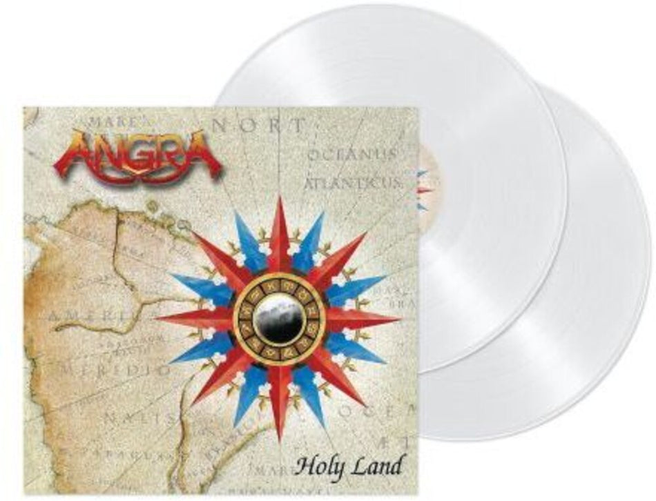 the album cover for Angra - Holy Land [Colored Vinyl] (Wht)
