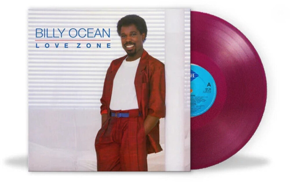 the album cover for Billy Ocean - Love Zone [Colored Vinyl] [Limited Edition] (Ofgv) (Viol) (Uk)