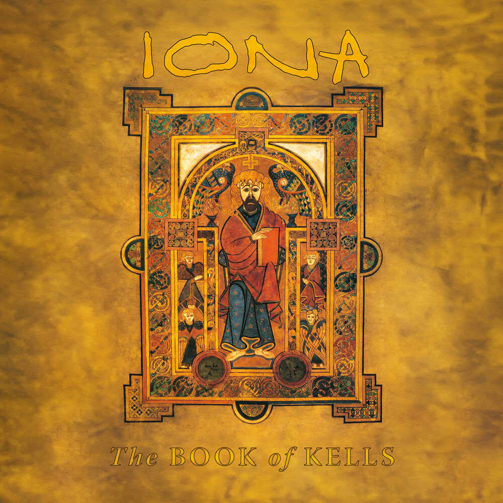 the album cover for Iona - Book Of Kells - Limited Red Vinyl [Colored Vinyl] (Uk)