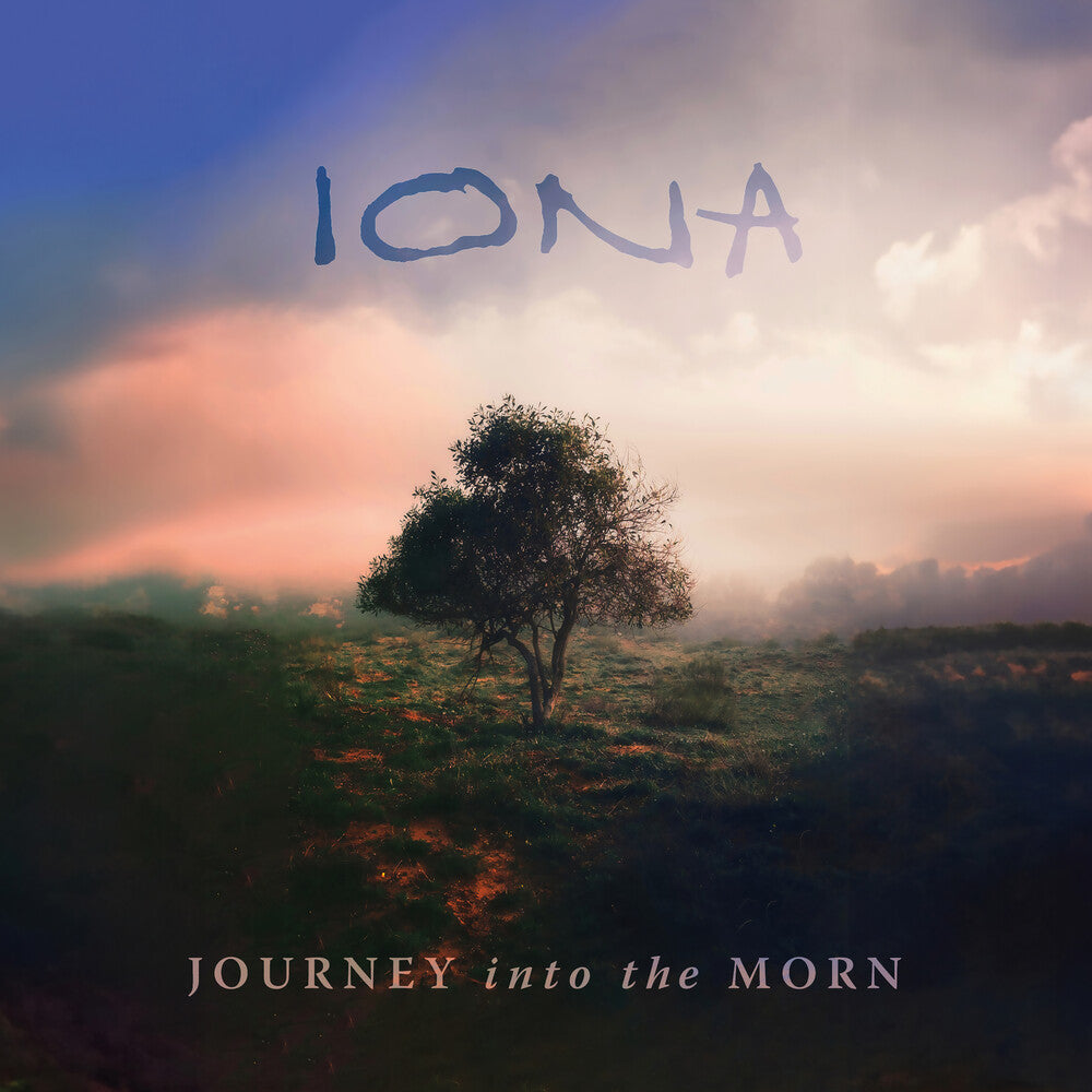 the album cover for Iona - Open Sky - Limited Turquoise Vinyl [Colored Vinyl] [Limited Edition]