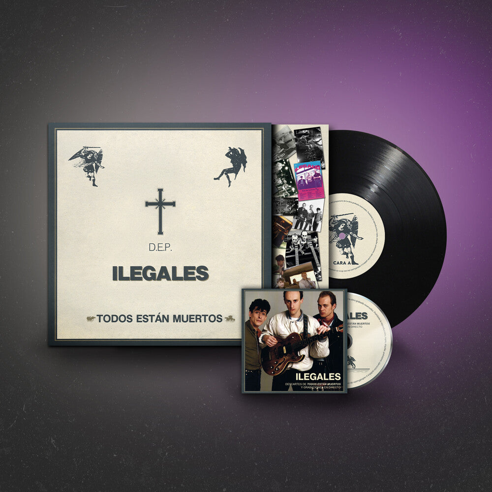 the album cover for Ilegales - Todos Estan Muertos - Lp+Cd (W/Cd) (Spa)