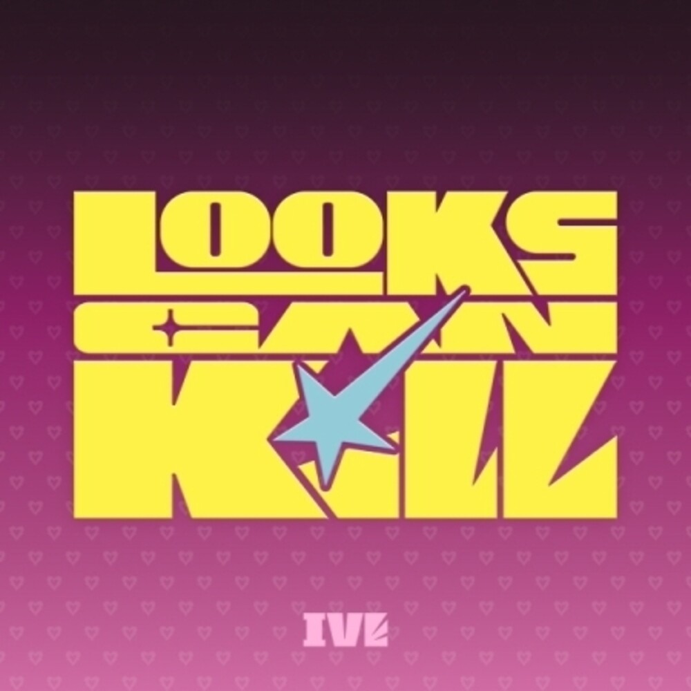 the album cover for IVE - Looks Can Kill (Hero Comics Version) (Asia)