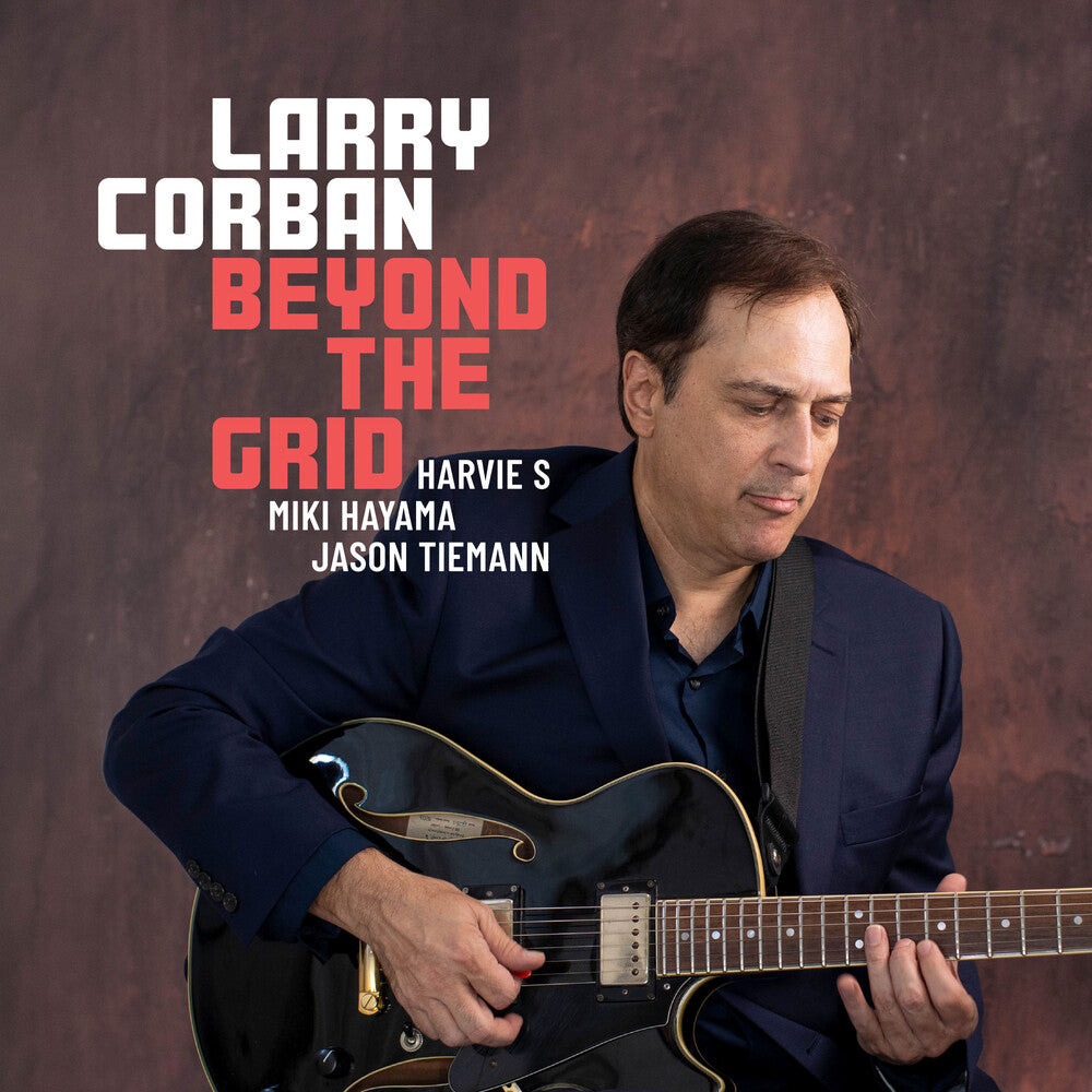 the album cover for Larry Corban - Beyond The Grid